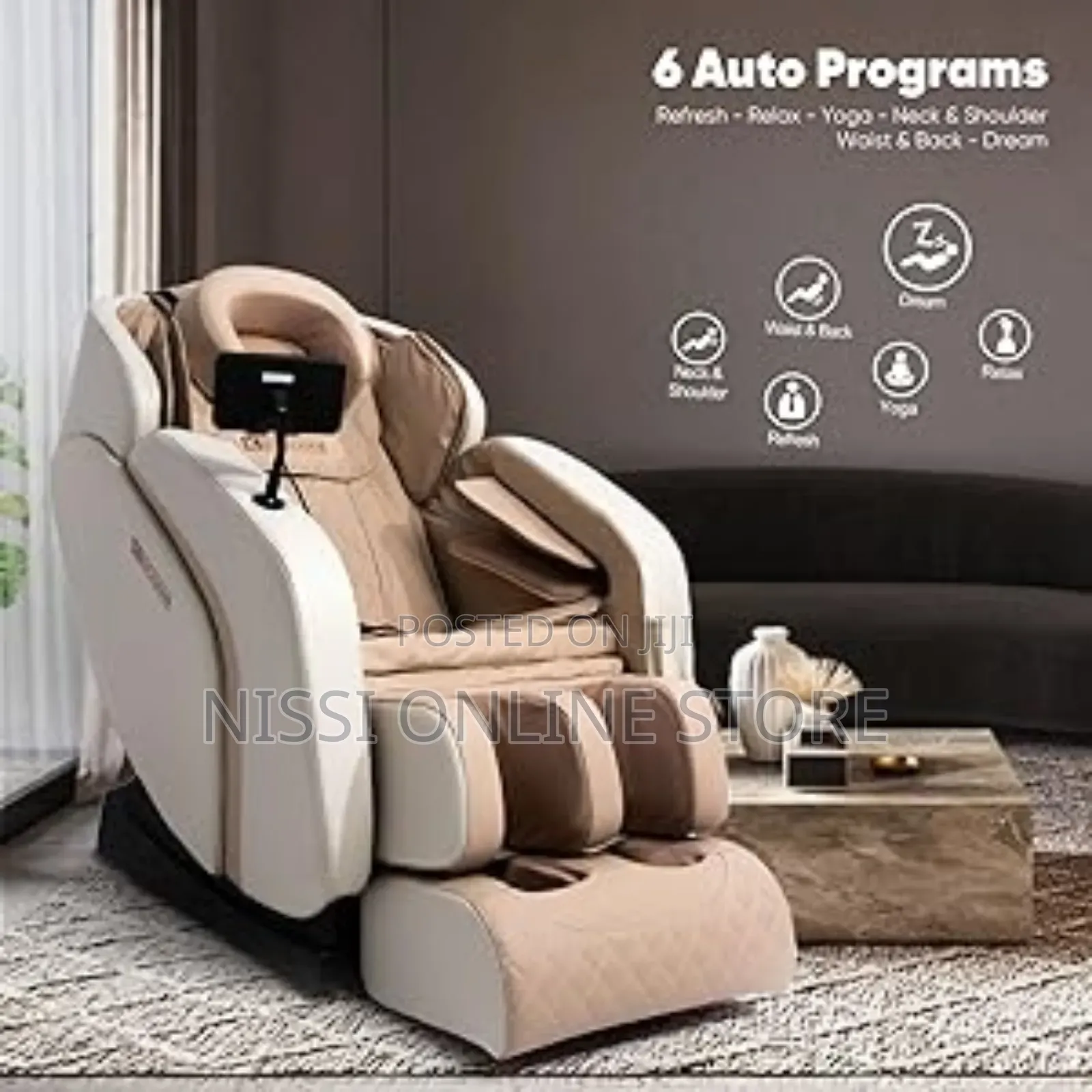 Adjustable Full Body Airbags Massage Chair