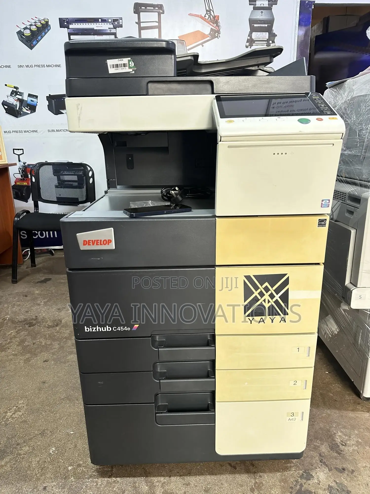Office Color Copiers - Konica Bizhub 454e