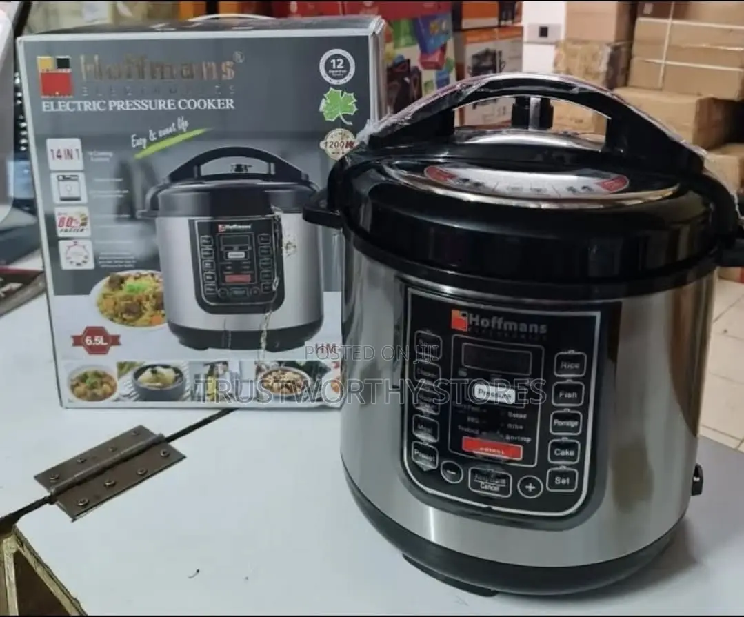 14 in 1 Hoffmans Electric Pressure Cooker - 6.5l