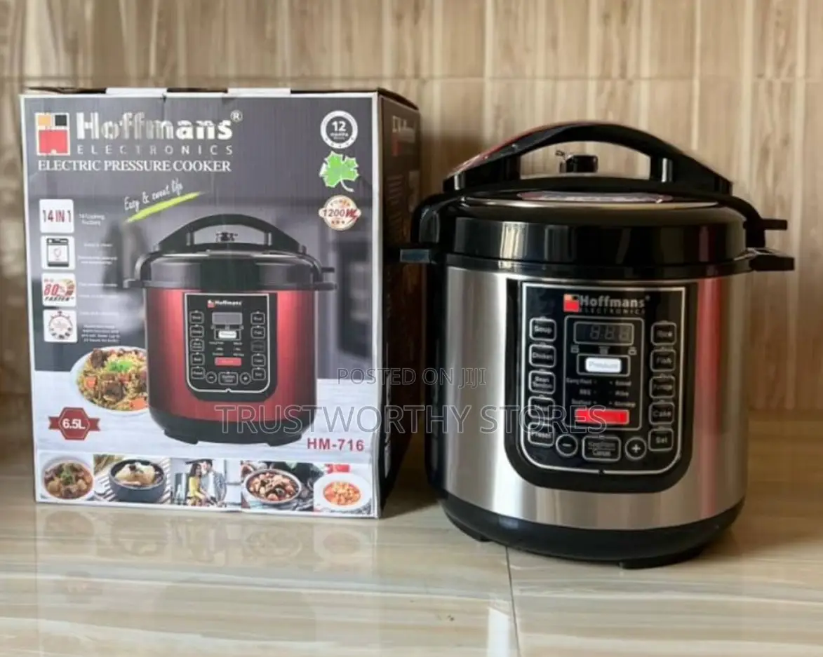 14 in 1 Hoffmans Electric Pressure Cooker - 6.5l
