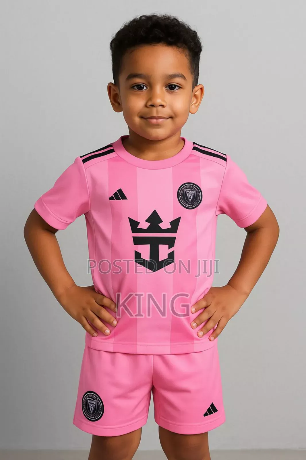 Kids Pink Jersey. Inter Miami