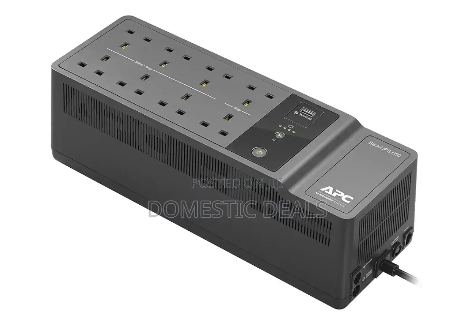 Apc Back-Ups 650va (8 Outlets) 400w