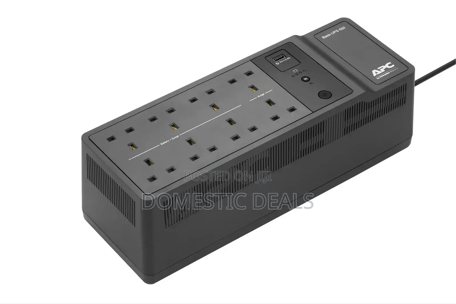 Apc Back-Ups 650va (8 Outlets) 400w