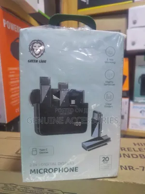 2 in 1 Digital Display Microphone
