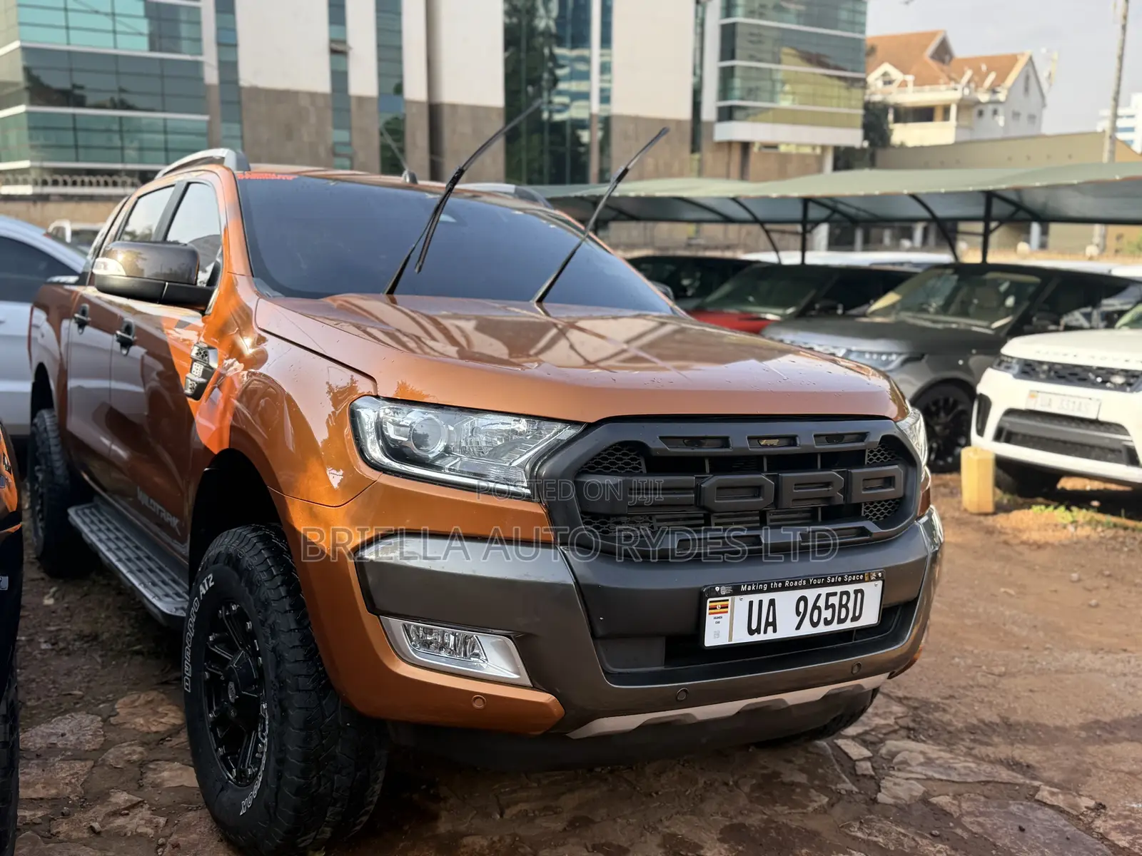 Ford Ranger Wildtrak 2018 Yellow
