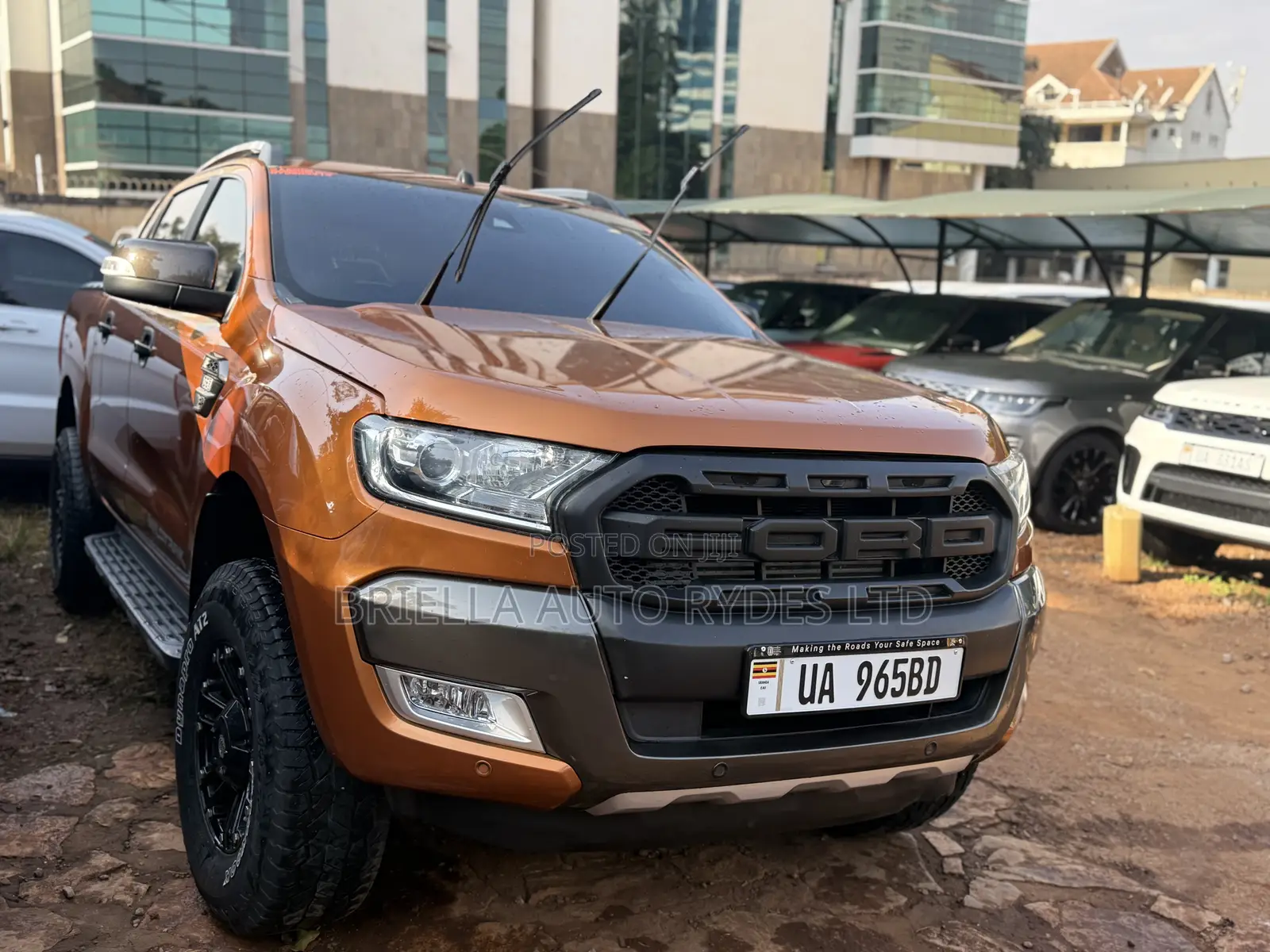 Ford Ranger Wildtrak 2018 Yellow