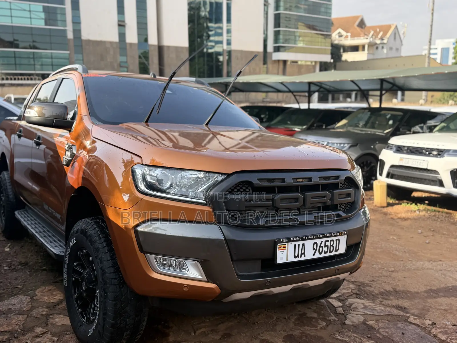Ford Ranger Wildtrak 2018 Yellow