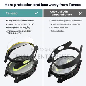 Glass+Case for Samsung Galaxy Watch 7 44mm Screen Protector