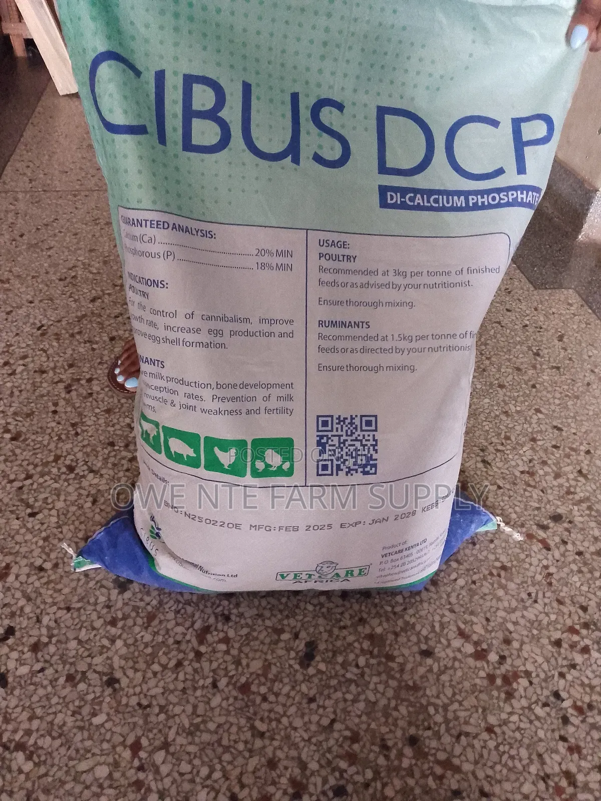 Di Calcium Phosphate 25kg