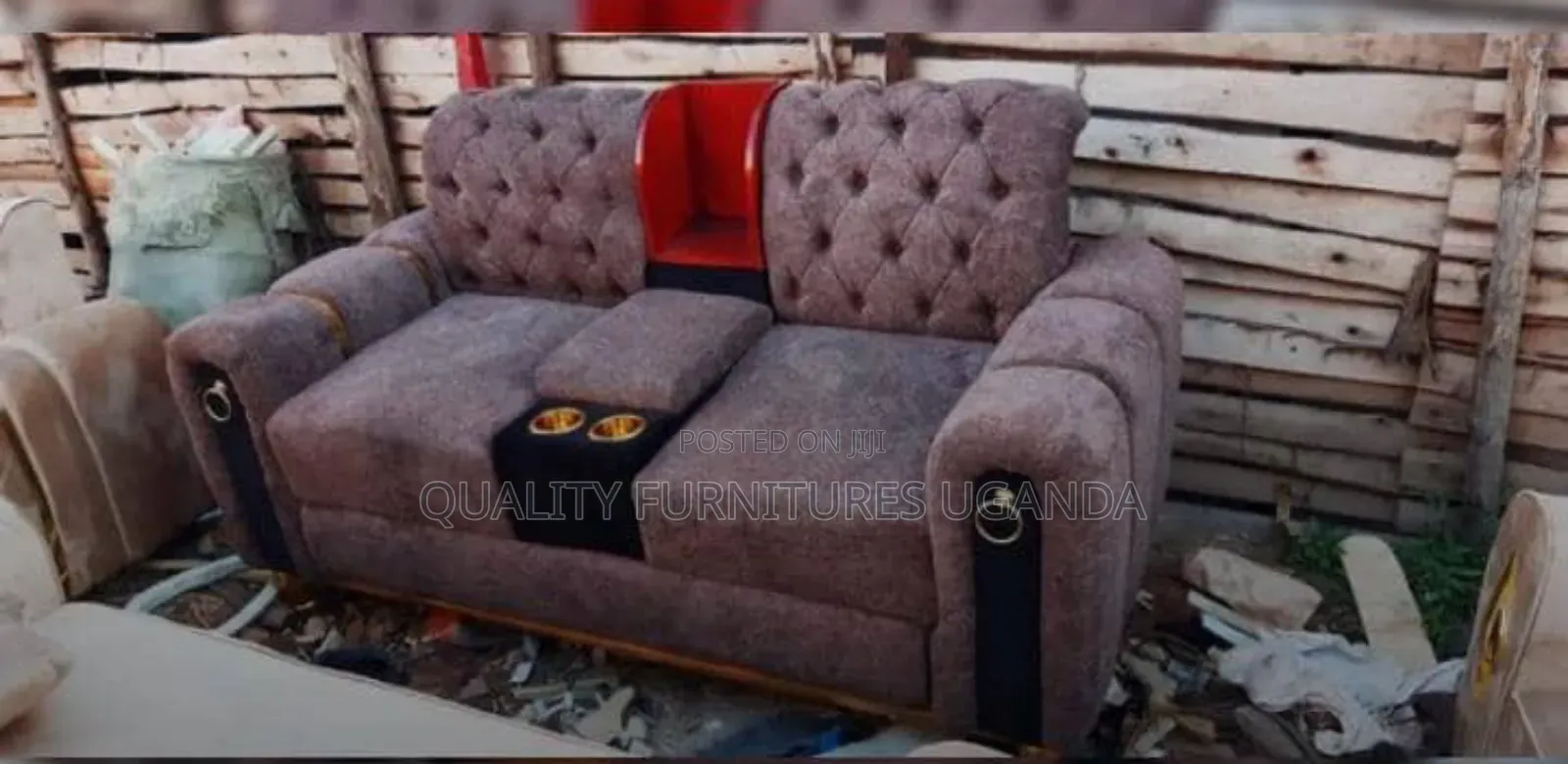 2 Seater Modern Chesterfield
