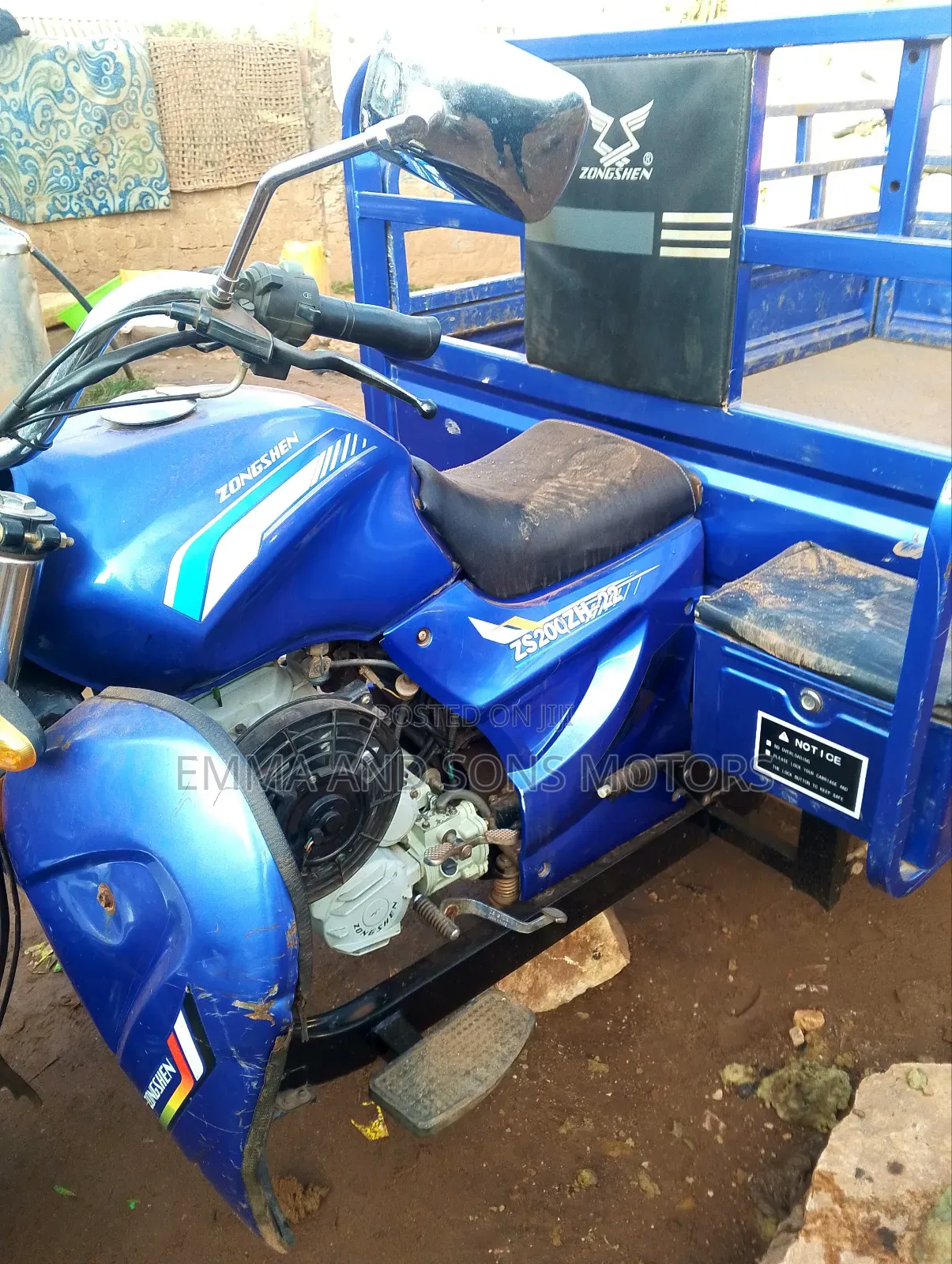 Zongshen ZS100-27 2023 Blue