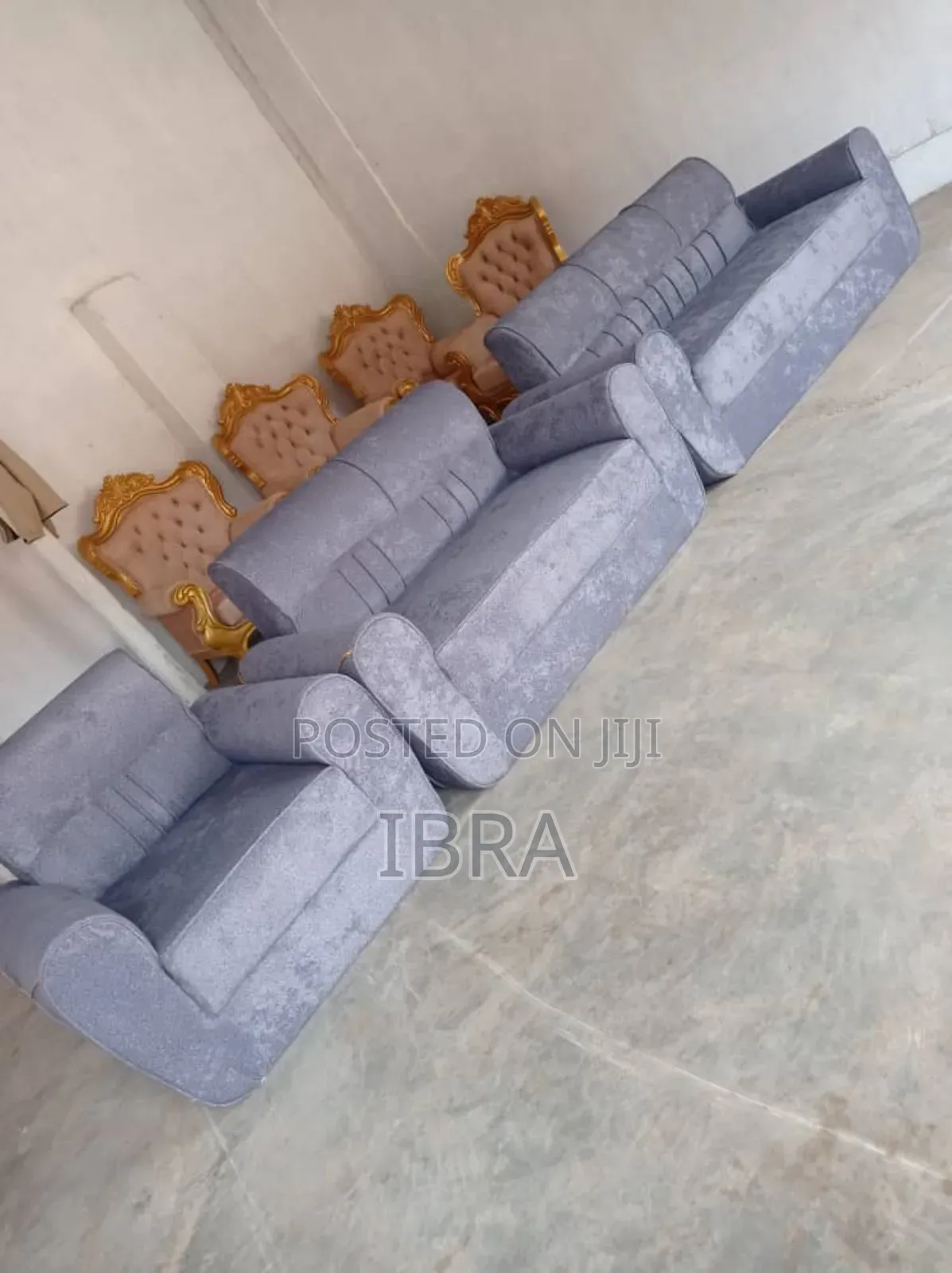 A Gray Five Seater Sofa on Sale