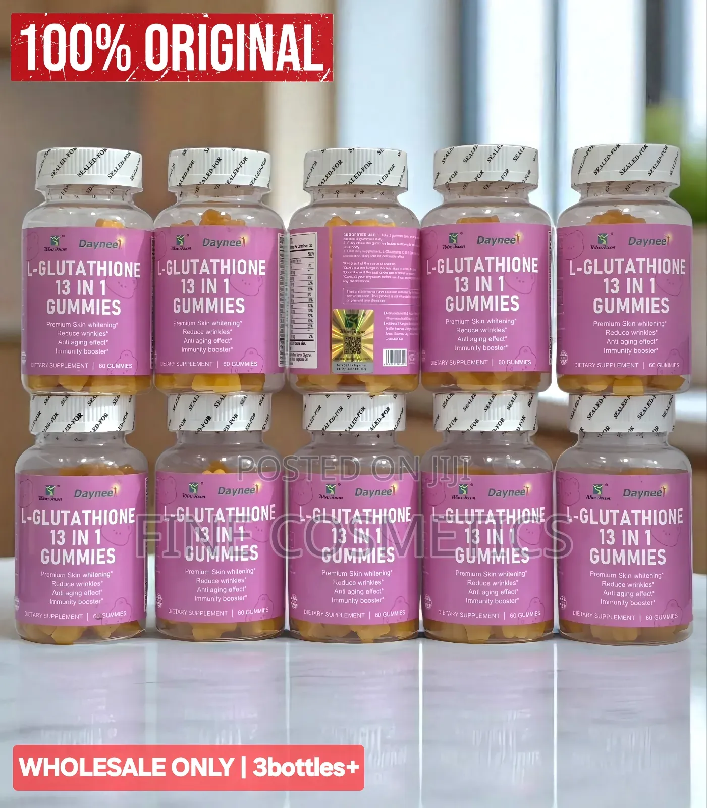 Wholesale Only Glutathione Gummies Skin Whitening Anti-Aging