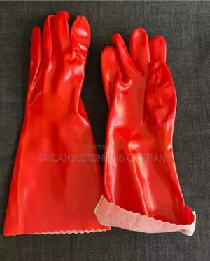 Stronghand Thick Pvc Cleaning And Chemical Rubber Gloves