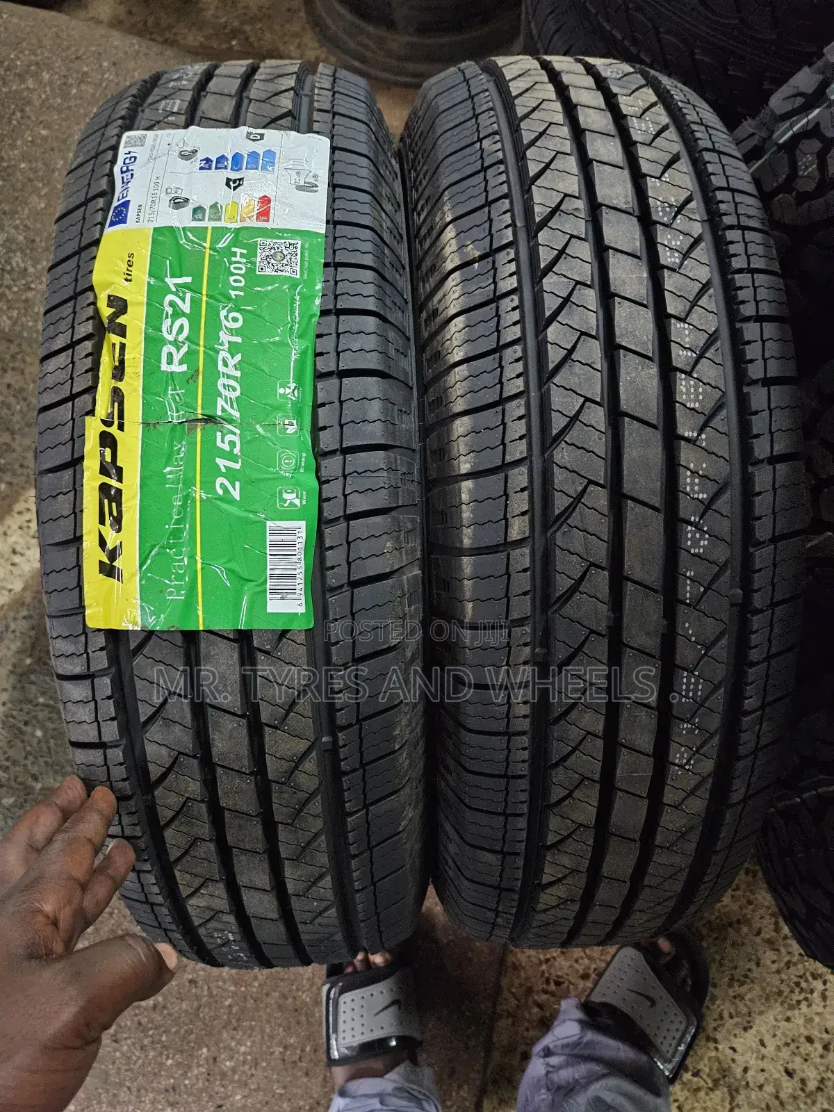 Swap Is Always Allowed. It's 215 70 R16 Highway Kapsin.