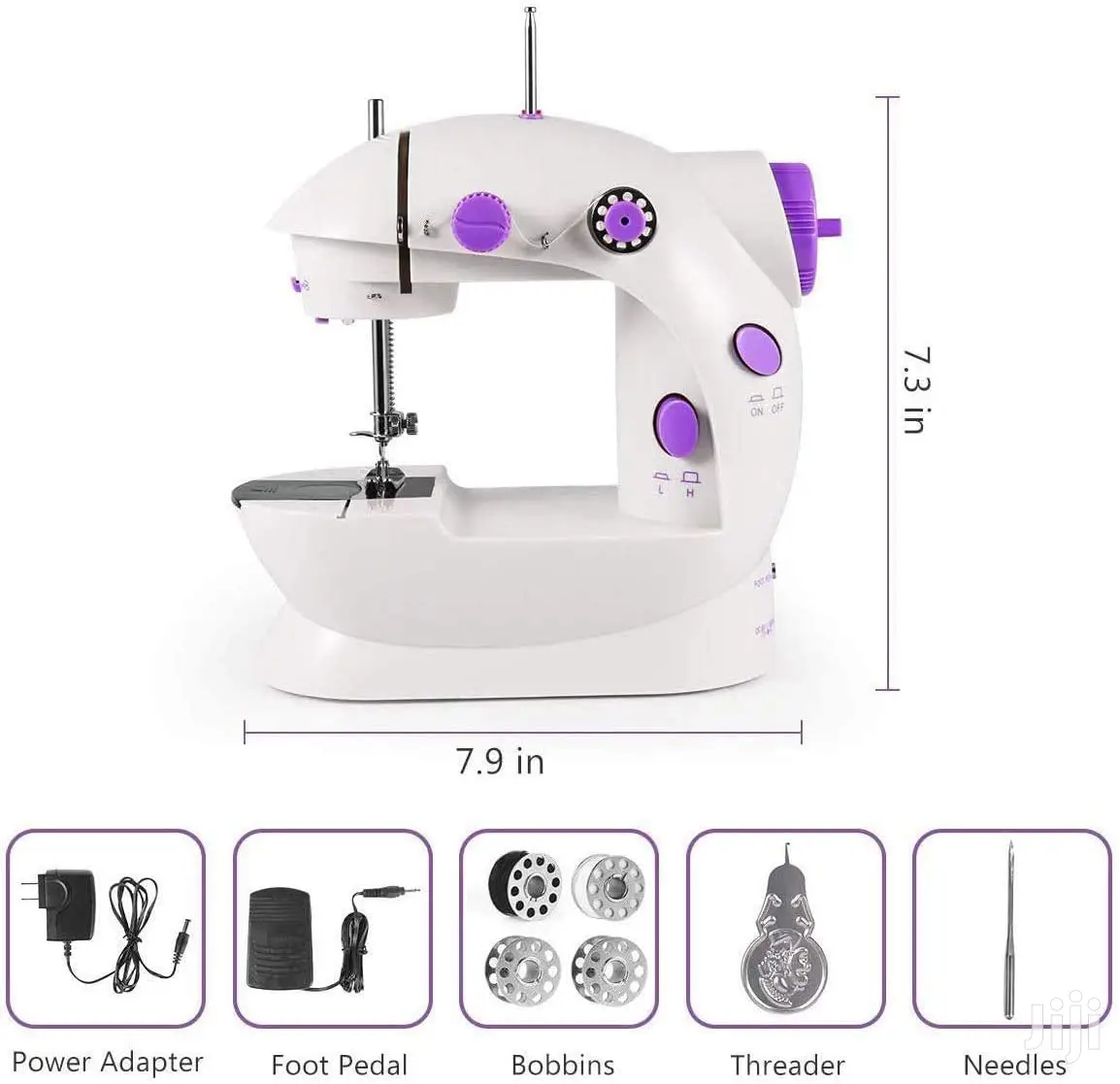 Portable Mini Electric Crafting Sewing Machine
With Pedal