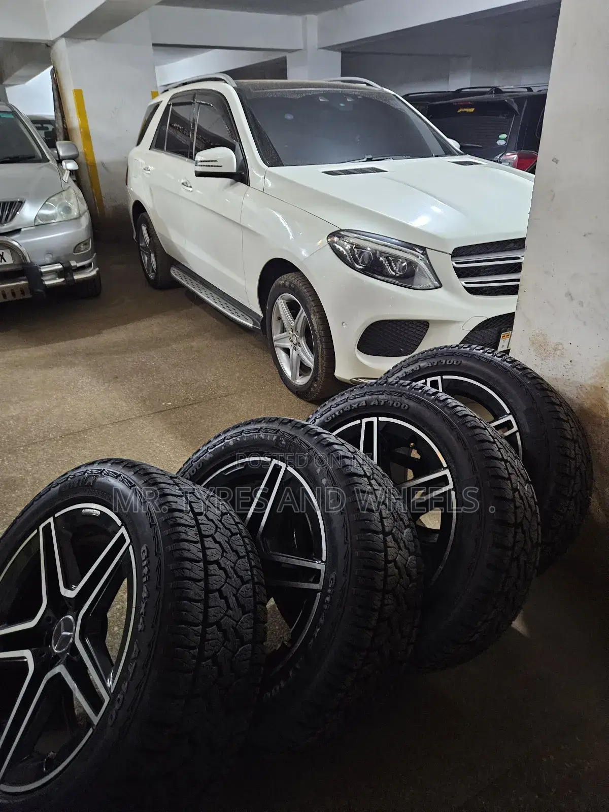 Upgrade Your Car Tires and Rims N Swap Is Allowed. Benz
