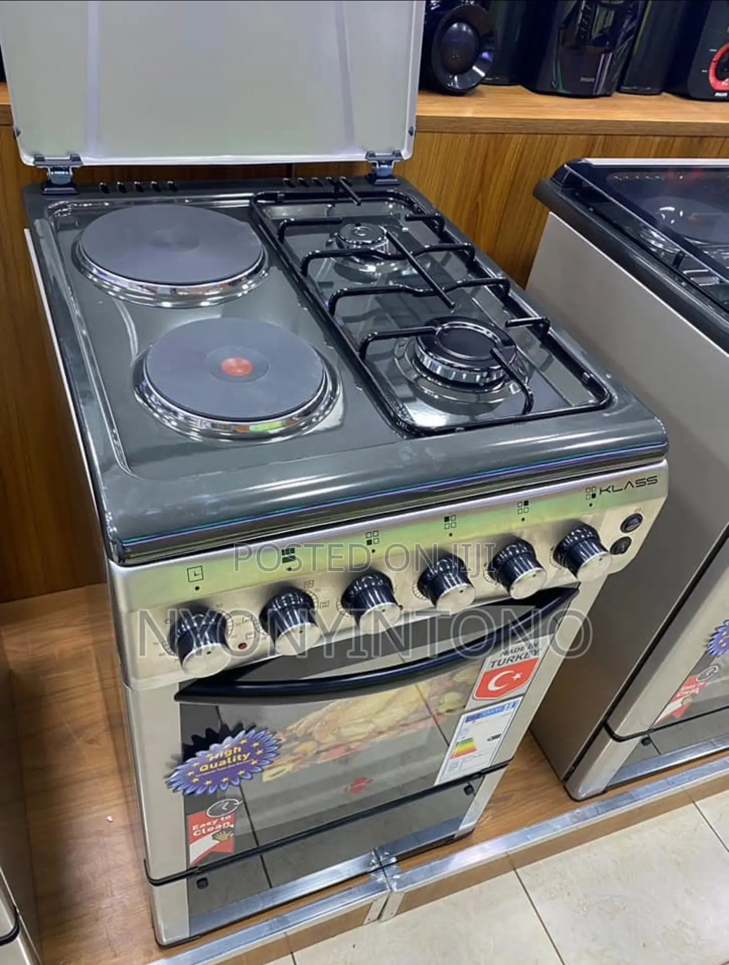 Klass Euro Pool 50cm by 60cm 2gas +2electric Cooker
