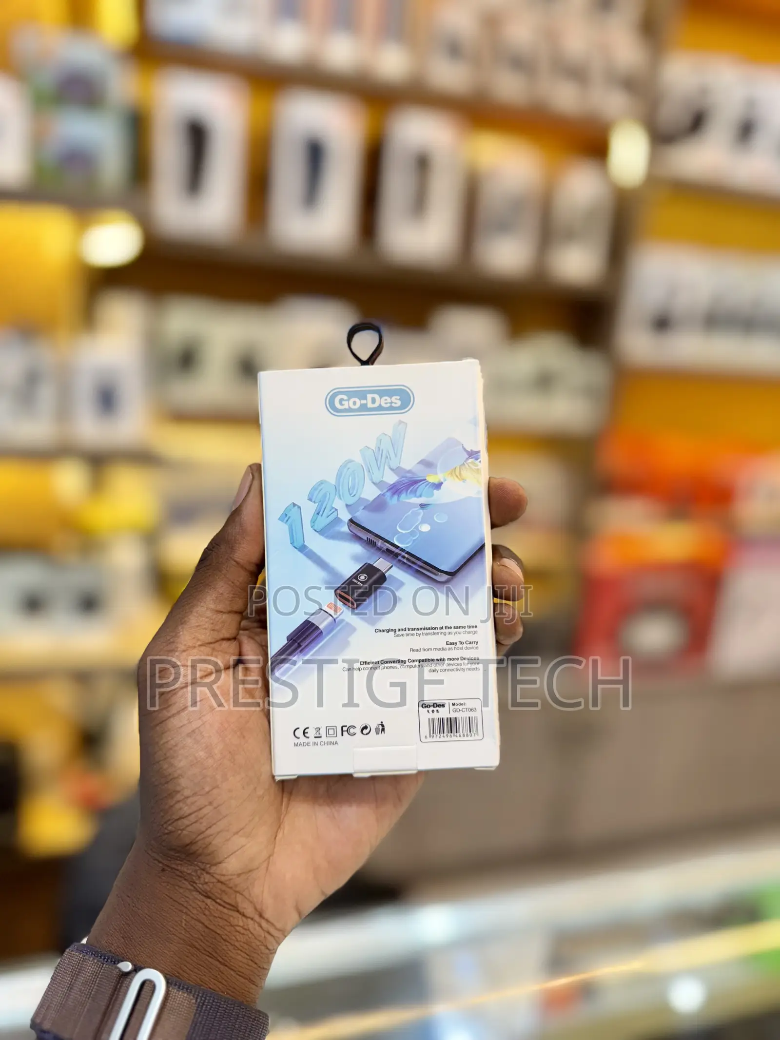 Godes Type C Converter To Lightning, Type C To iPhone Dongle