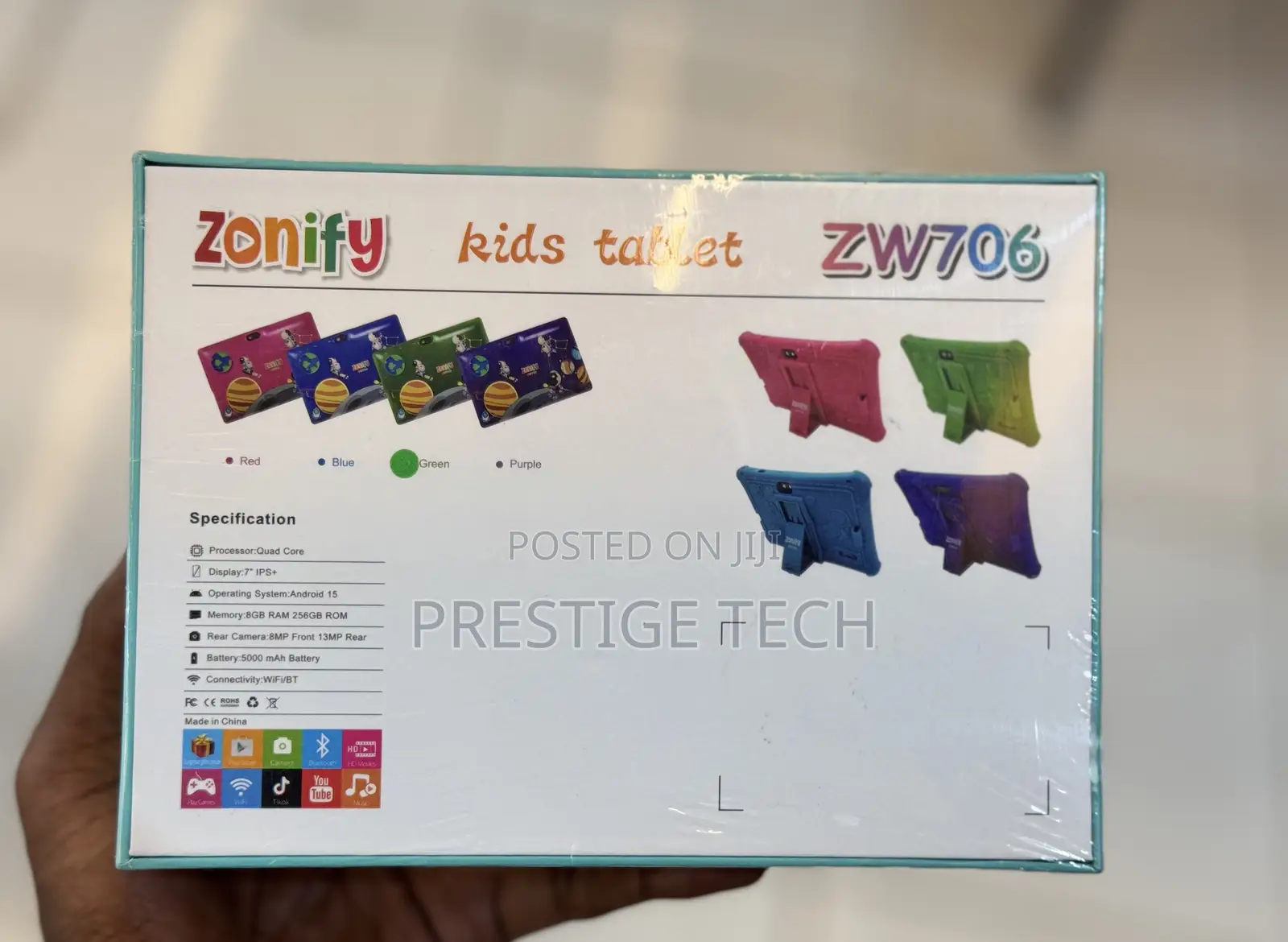 Zonify Kids Tablet Zw706 128gb