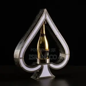 Led Ace of Spades Vip Champagne Bottle Presenter