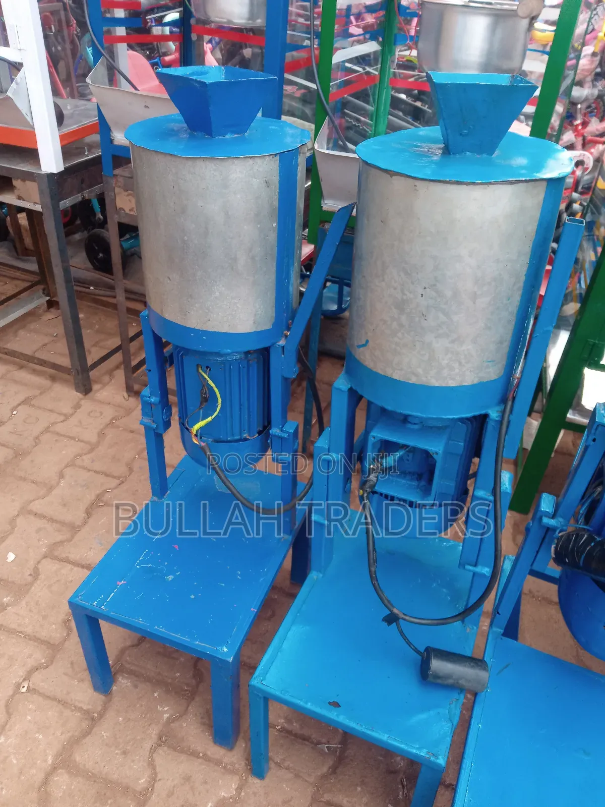 Electric Ground Nuts Grinding Machine and Simsim