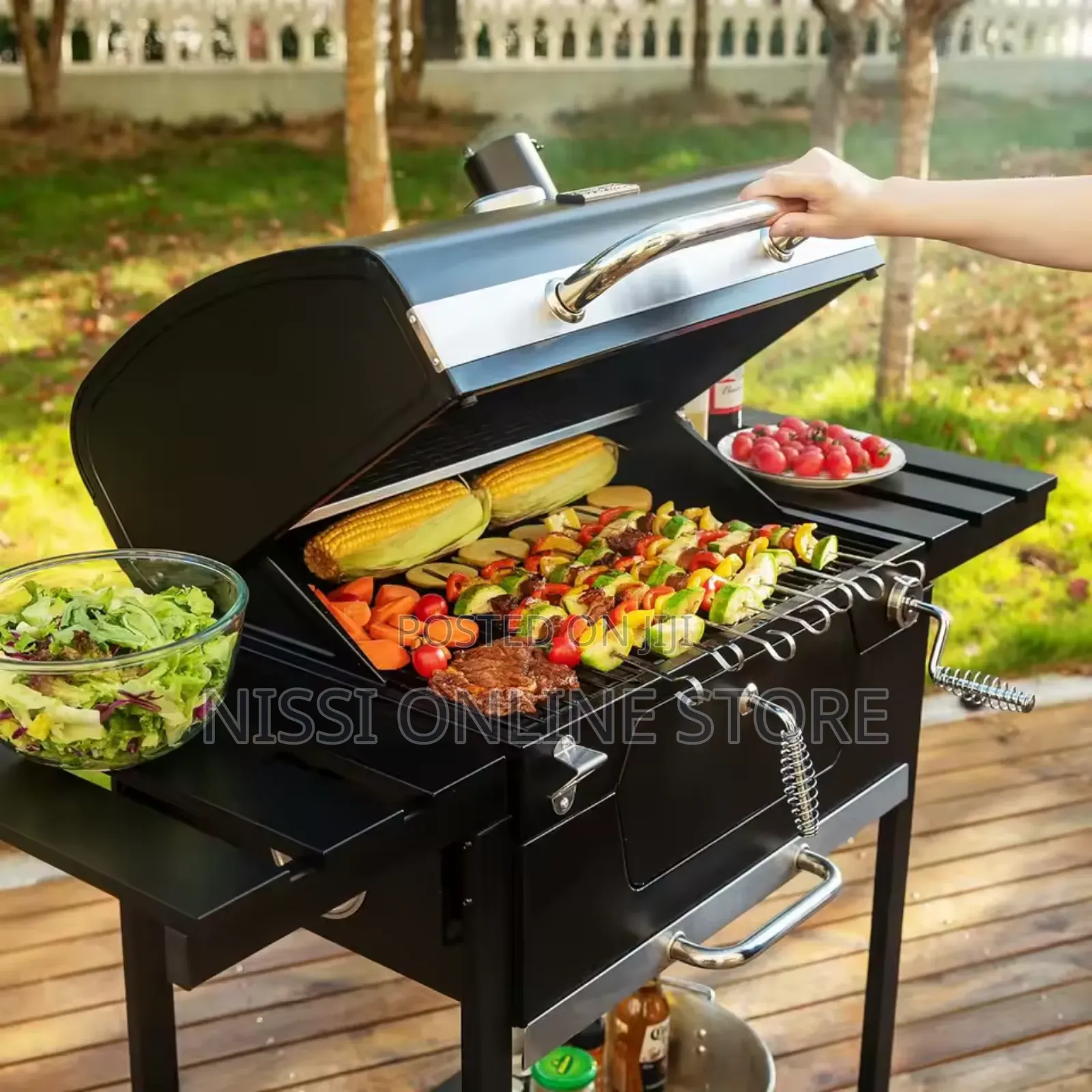 Outdoor Charcoal Grill