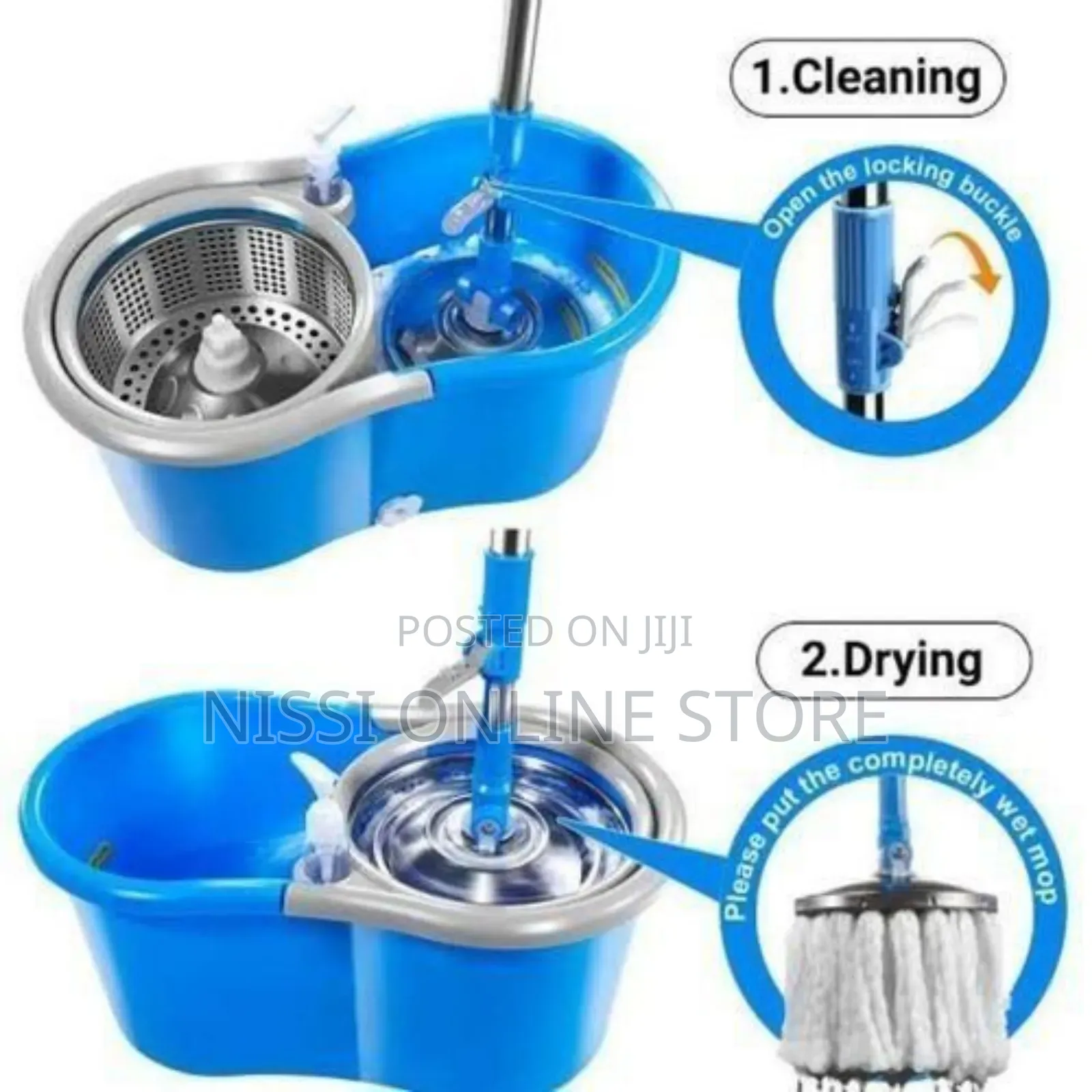 Magic Floor Cleaning Spin Mopper