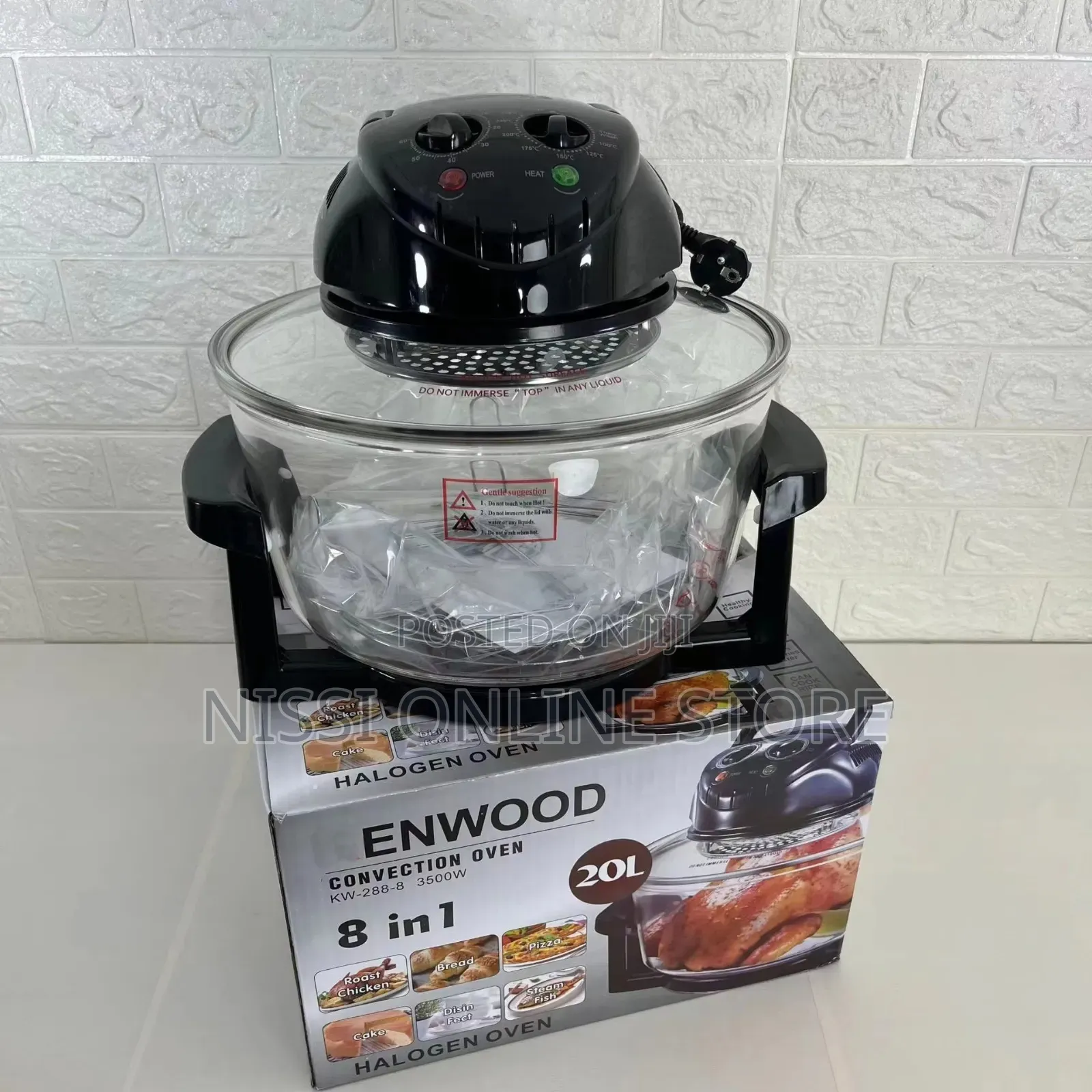 8 in 1 Halogen Convection Oven