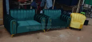 Sweatable 5 Seater Green and Yellow in Single