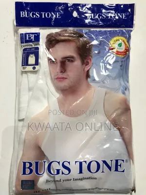 I Piece Bugstone 100% Premium Cotton Vest