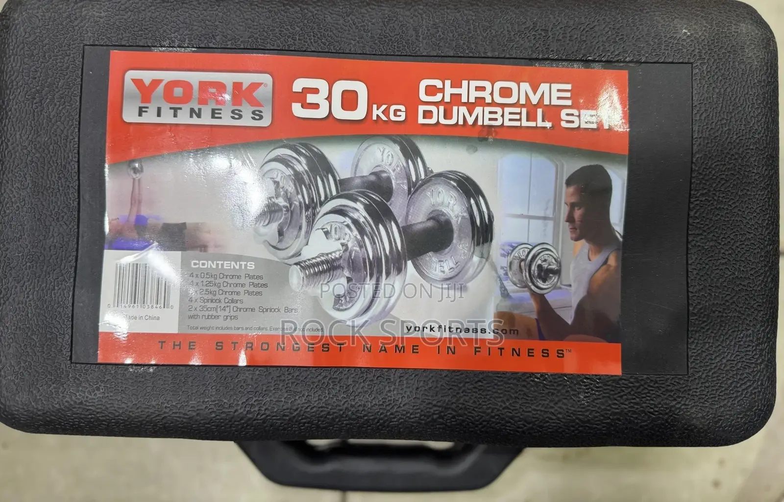30kg Adjustable Dumbbells Box (Gripped)