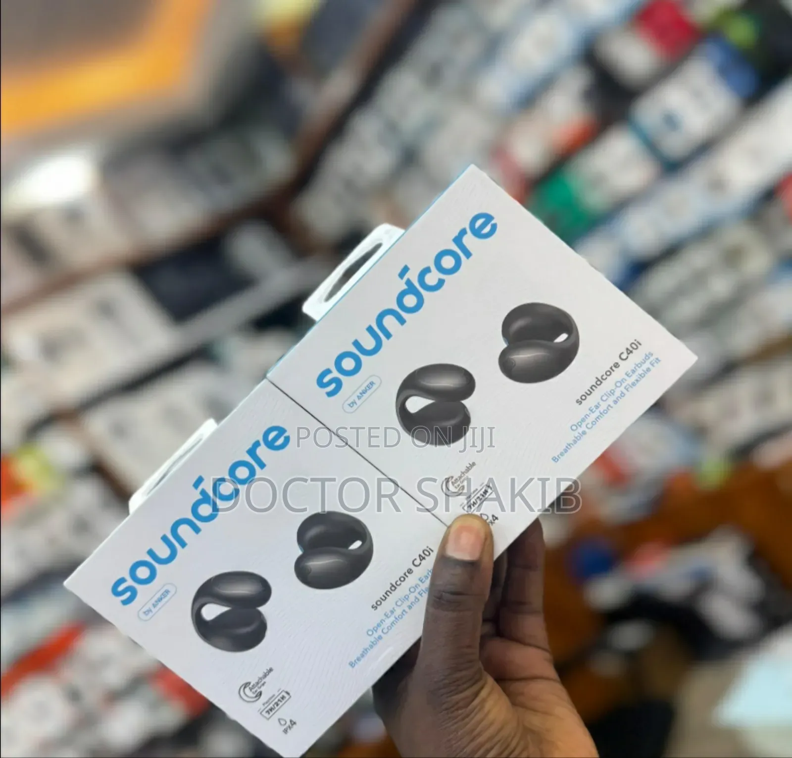 Brand New Soundcore C40i Open Ear Clip on Earbuds