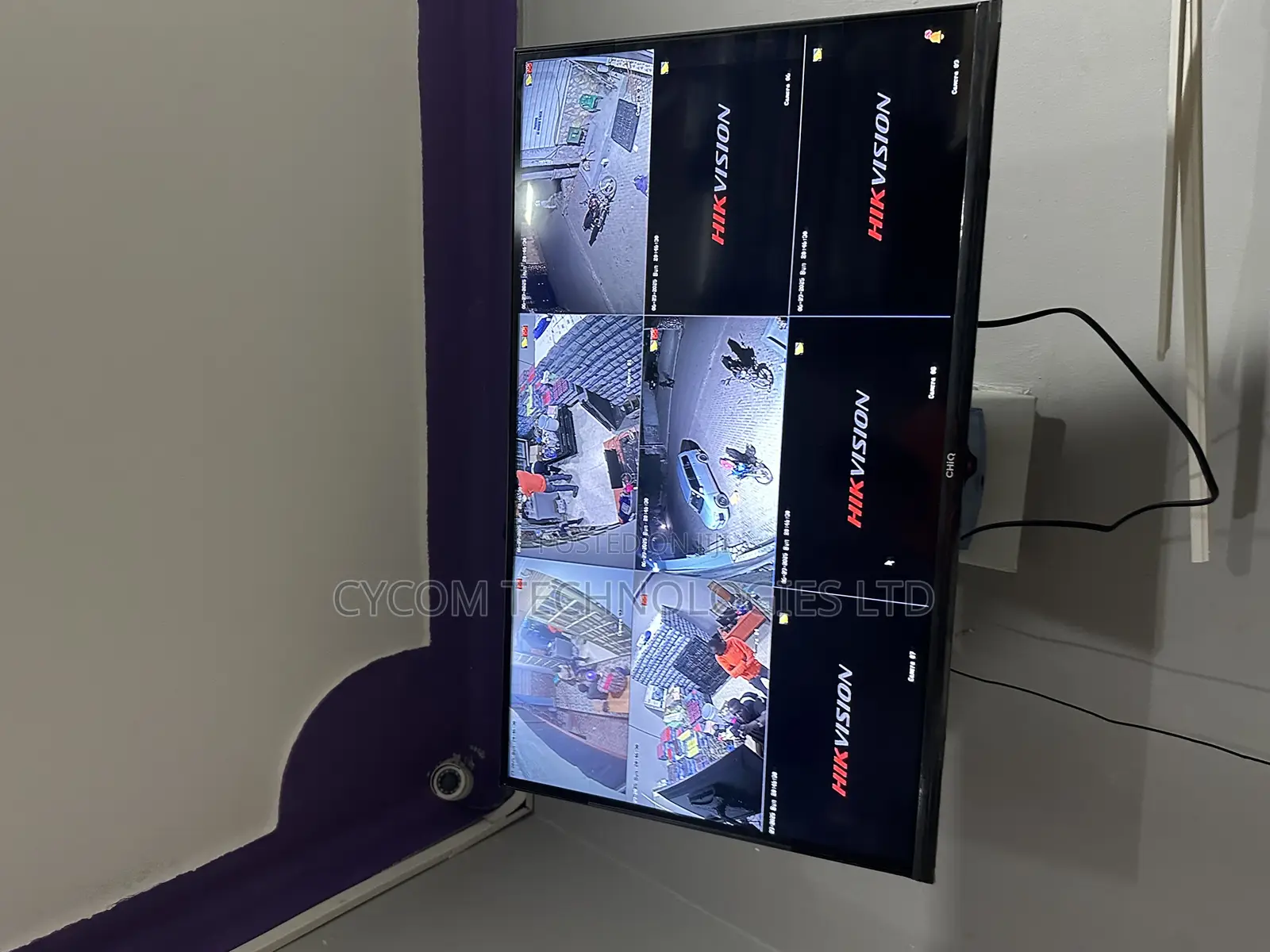 5 Camera System With 32inch Monitoring Screen