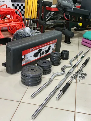Photo - 55kgs Dumbells Heavy Duty Cast Iron Material