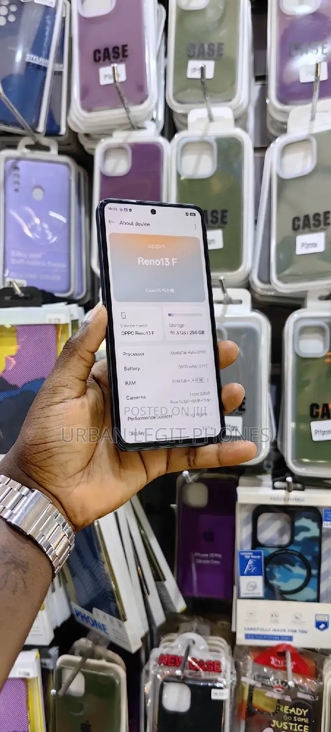 Oppo Reno13 F 256 GB Black