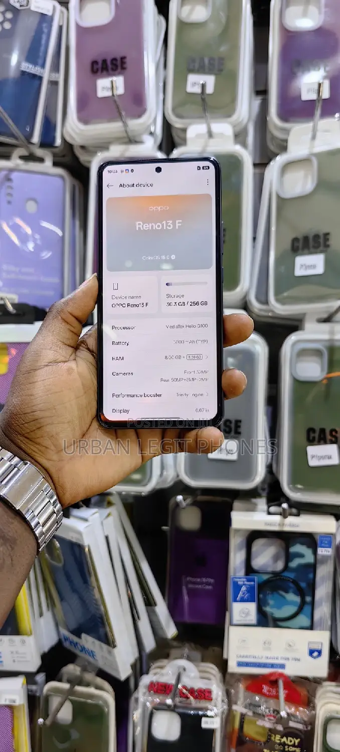 Oppo Reno13 F 256 GB Black