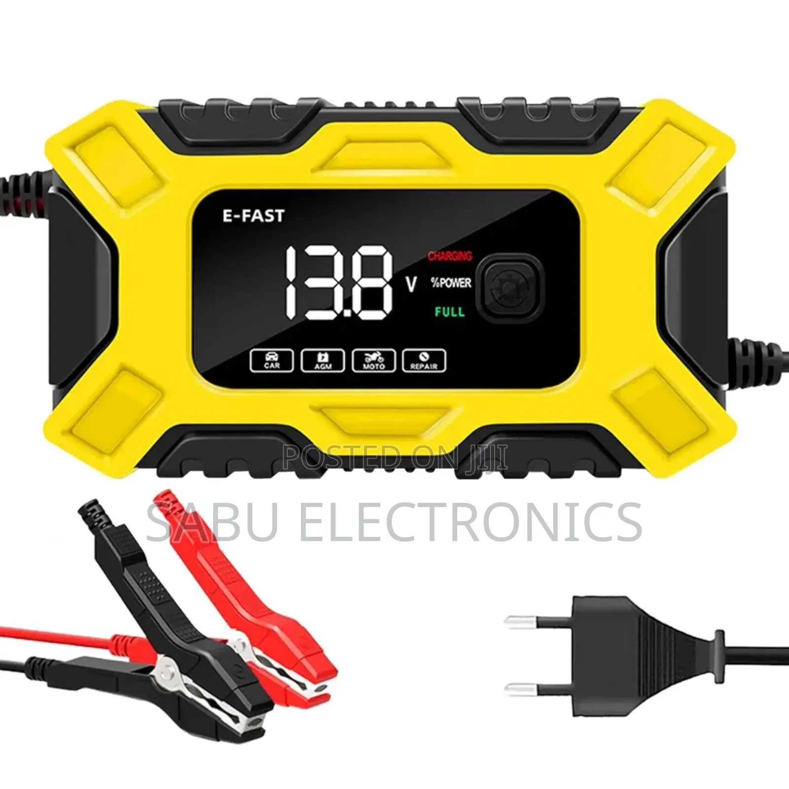 12v/6a Battery Charger –For Car Solar Use (Agm/Gel/Wet)