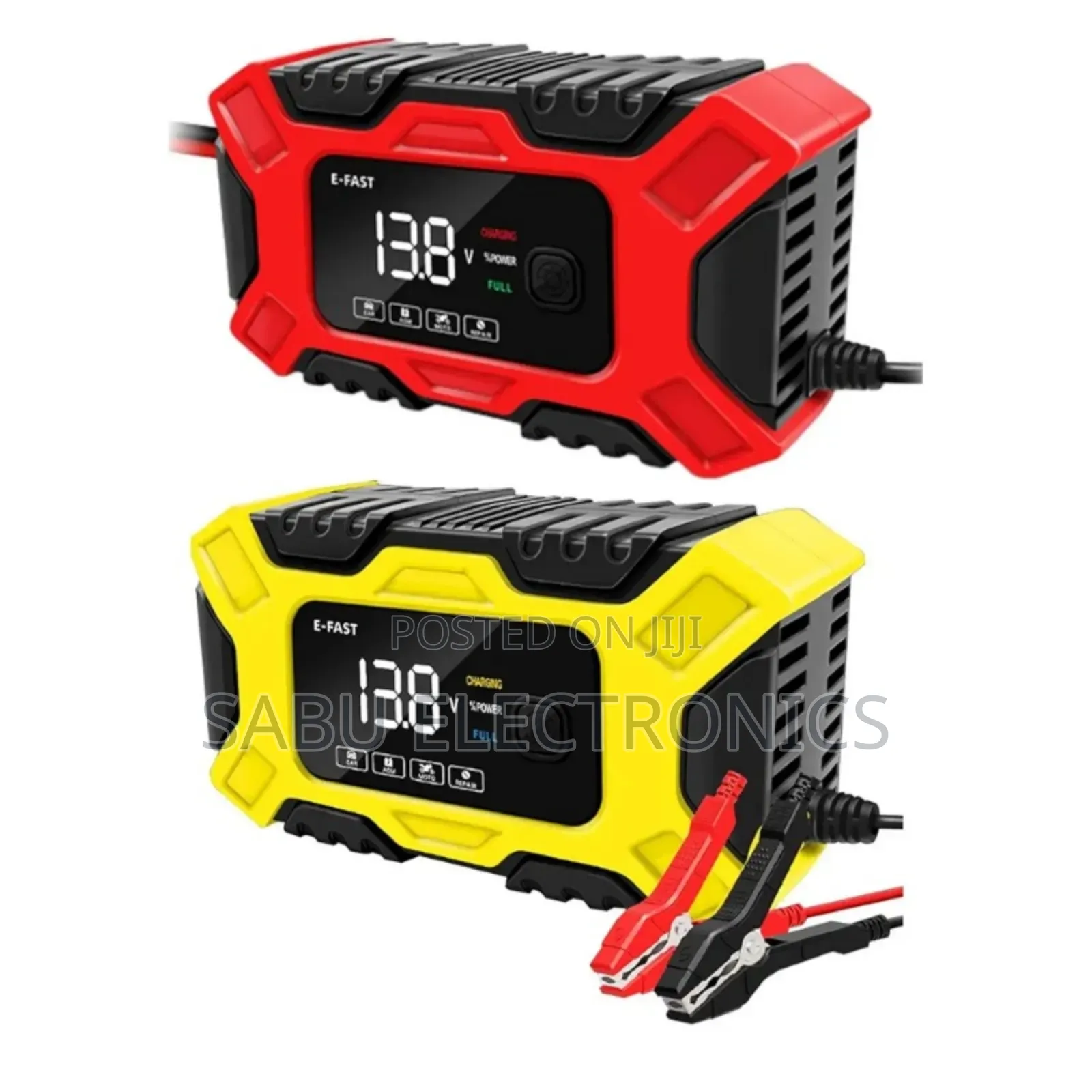12v/6a Battery Charger –For Car Solar Use (Agm/Gel/Wet)