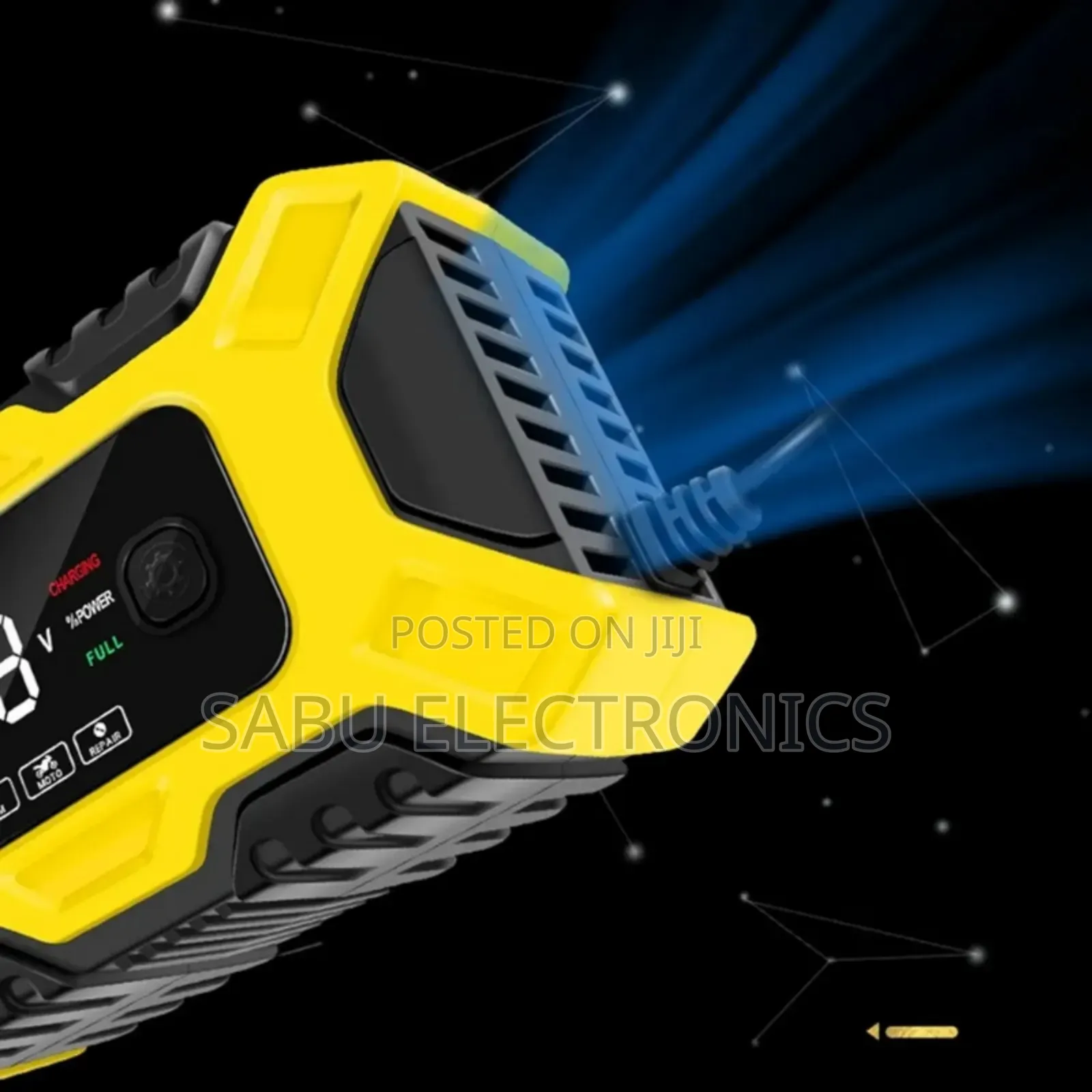 12v/6a Battery Charger –For Car Solar Use (Agm/Gel/Wet)