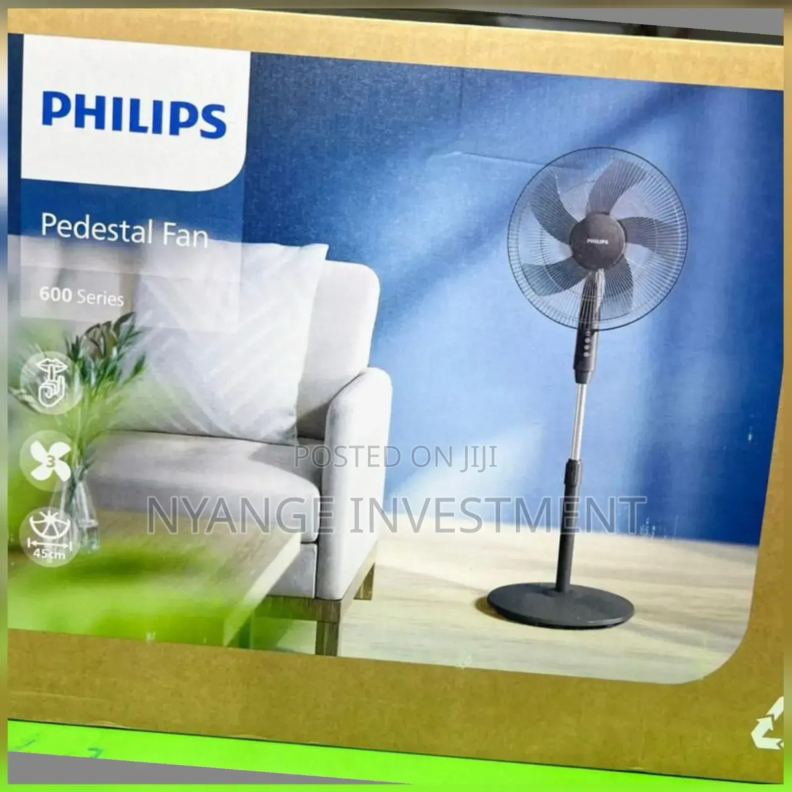 Phillips Stand Fan. Pedestral Fan 600 Series.