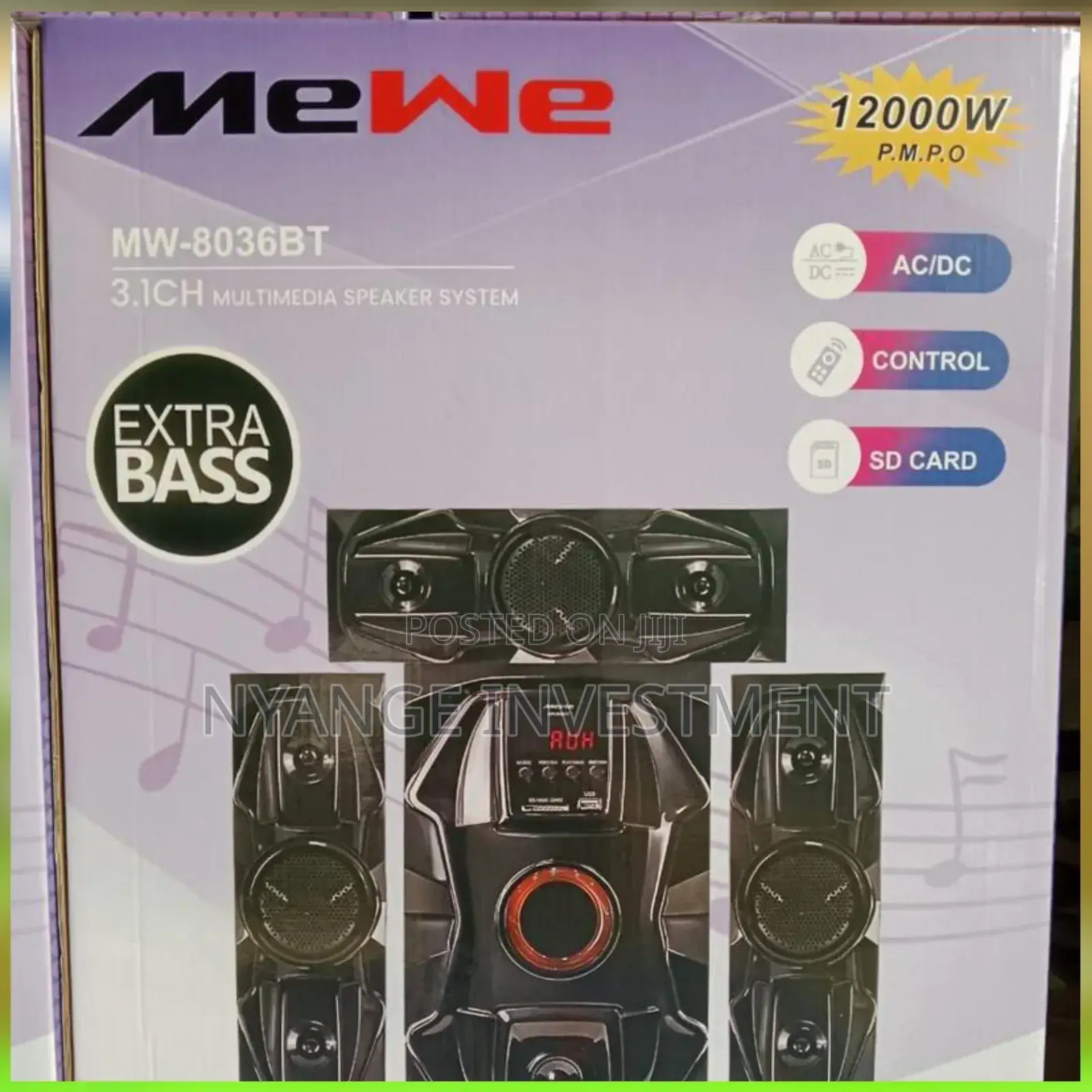 Mewe 3.1 Woofer. And Sound System. Woofers.