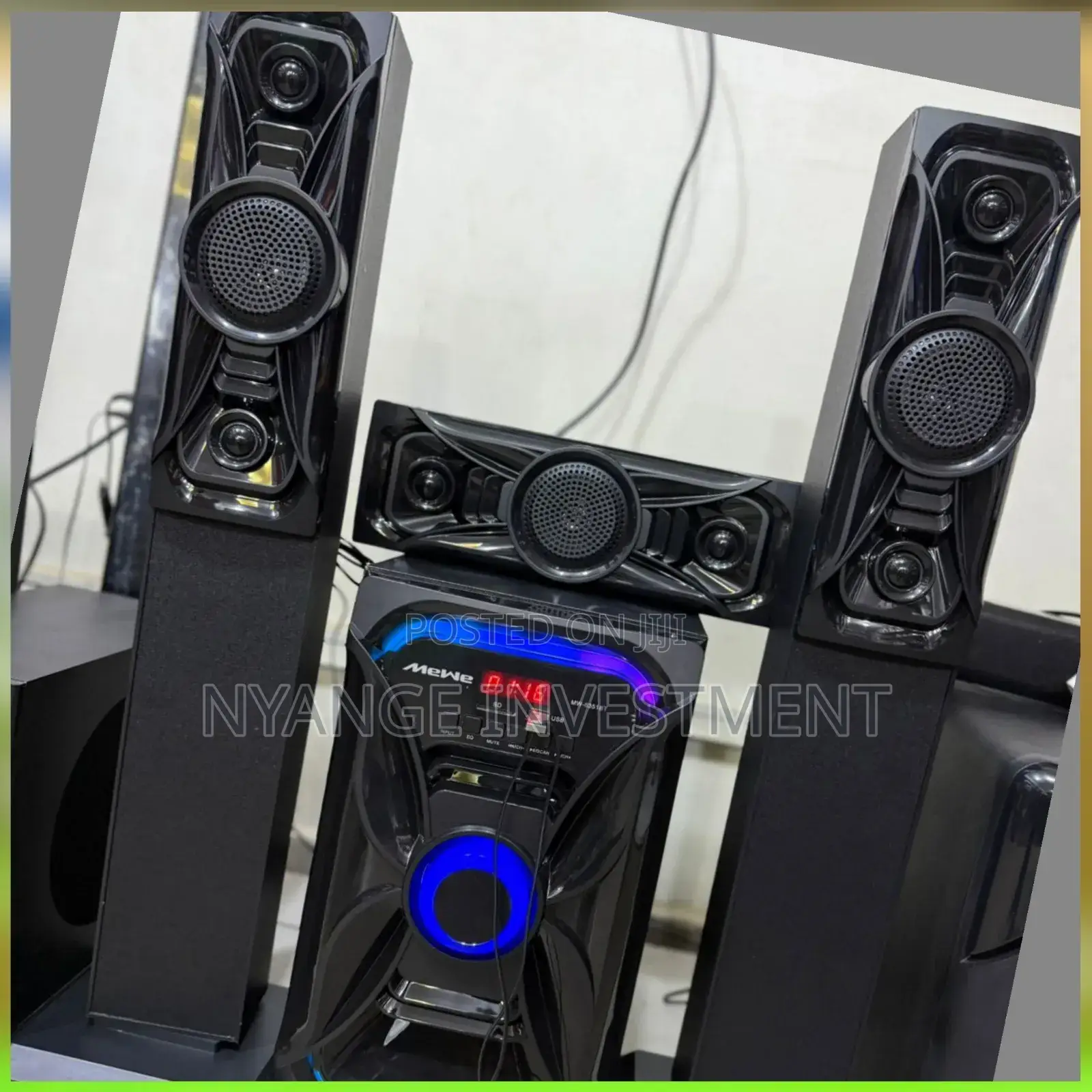 3.1 Channel Woofer Mewe. Woofer and Sound System.