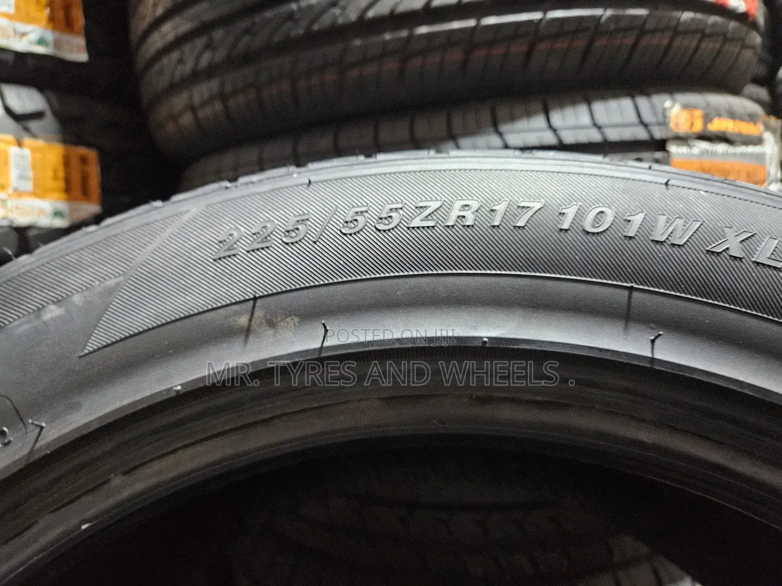 225 55 R17 Blackhawk All Seasons on Tubeless Try It N See.