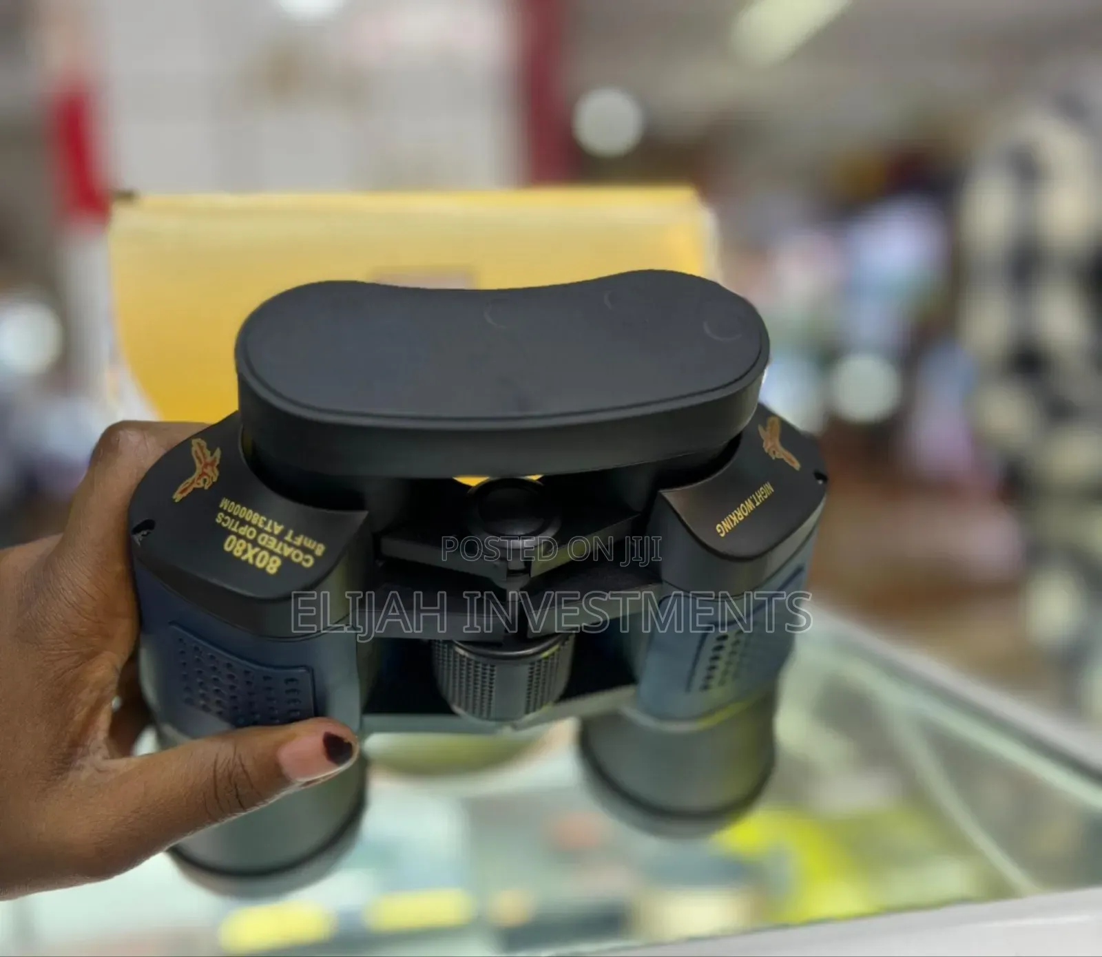 Binoculars 80 by 80