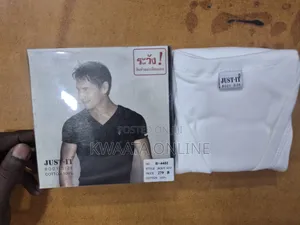 1 Piece Just It V-neck Mens Undershirts Cotton Classics