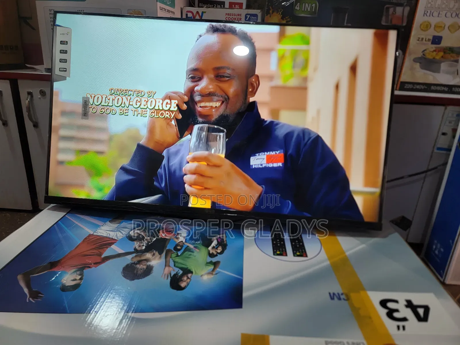 43 Inches Led Lg Digital Flat Screen With Inbuilt Free