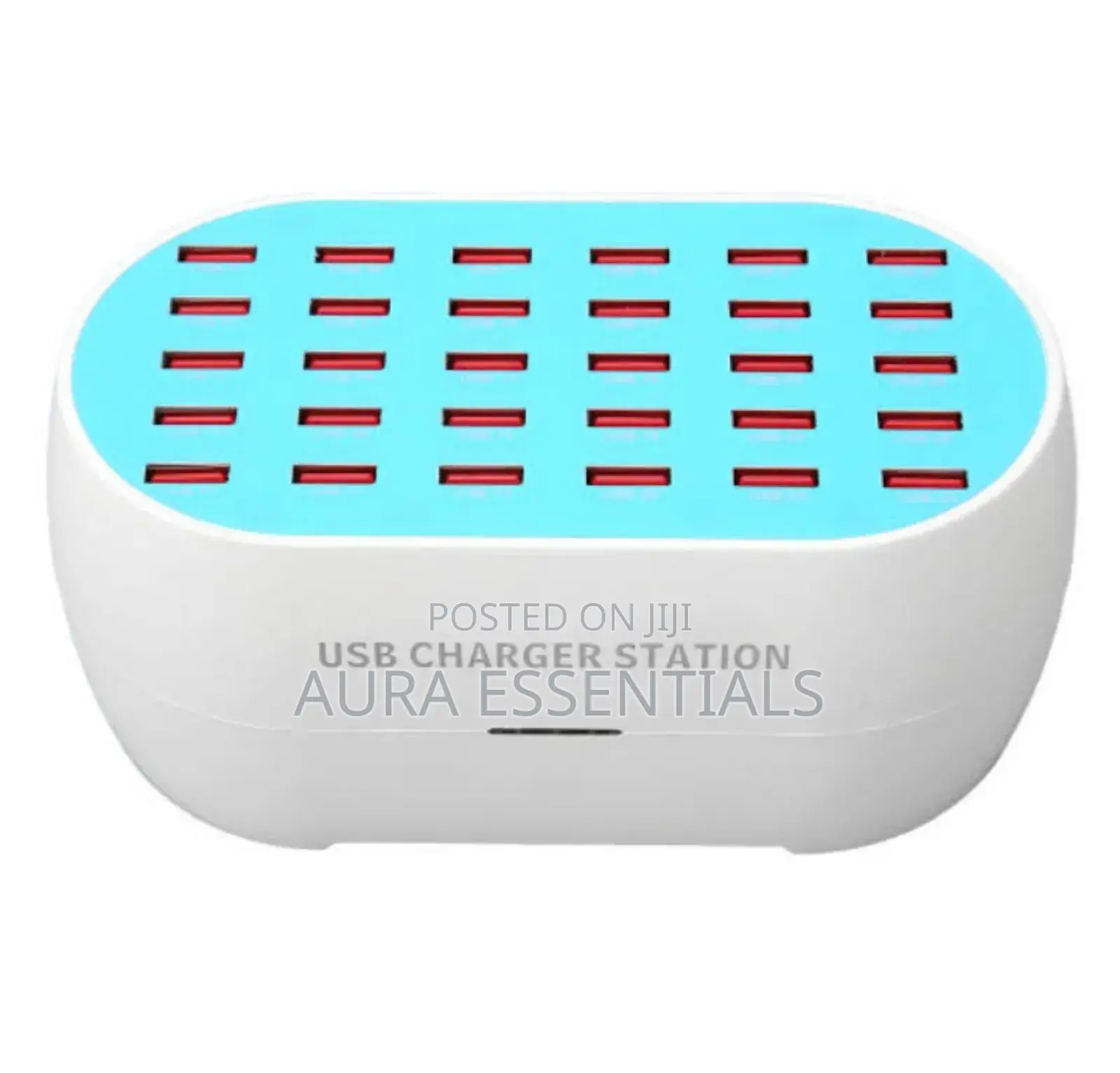 Usb Charging Station 30 Ports-Blue