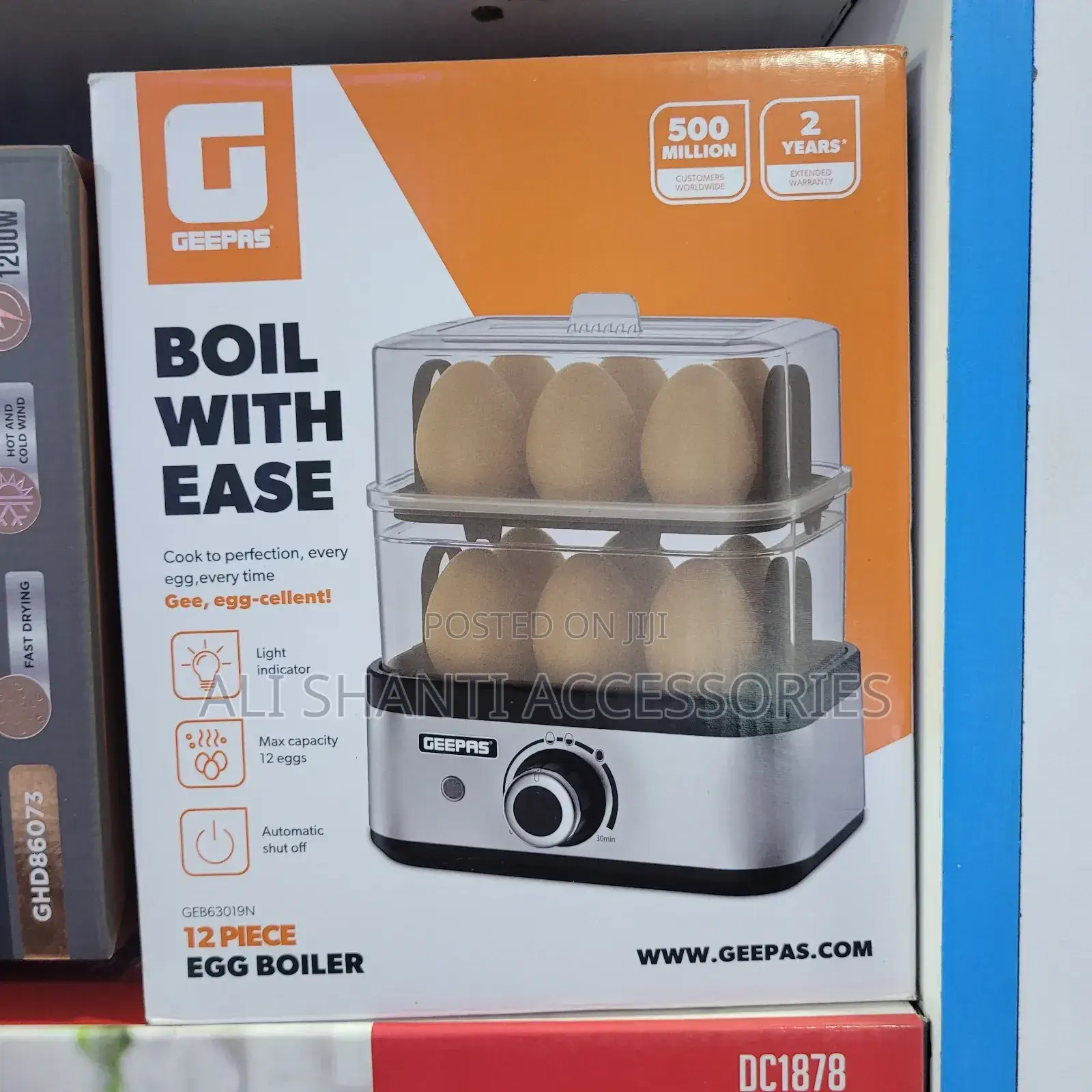 12 Pc Geepas Egg Boiler