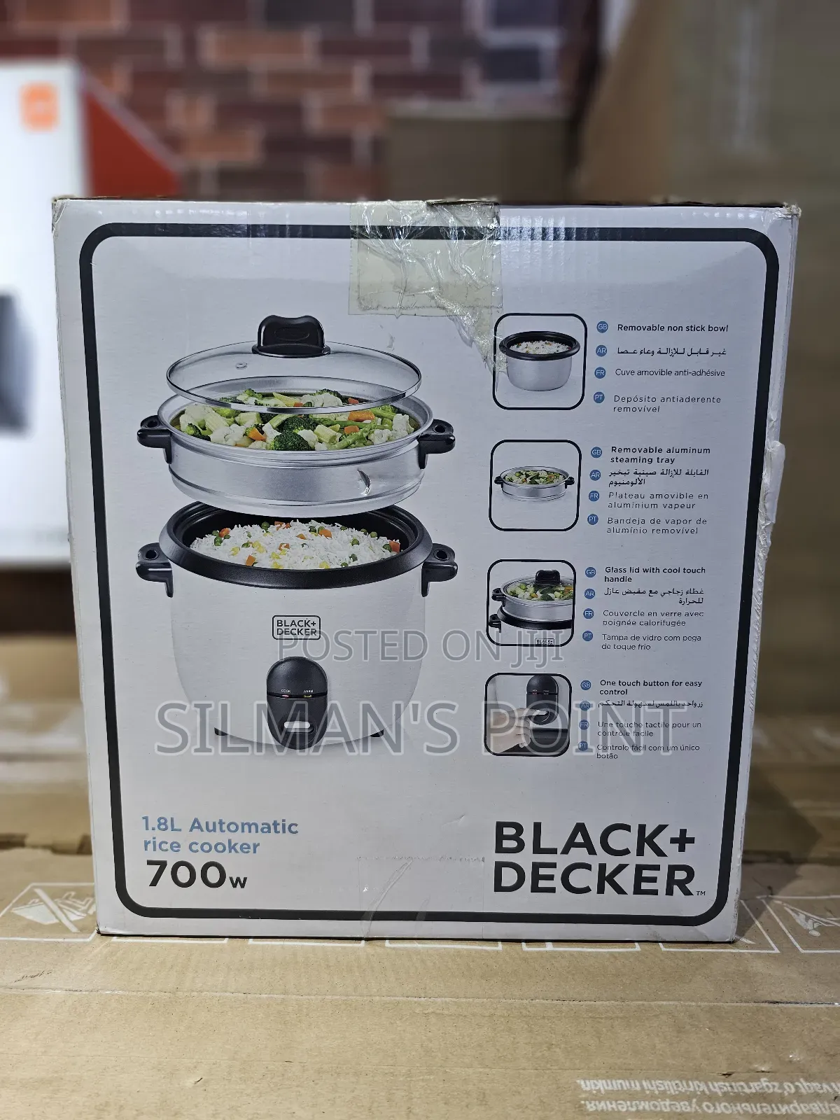 Black and Decker 1.8 Litre Rice Cooker